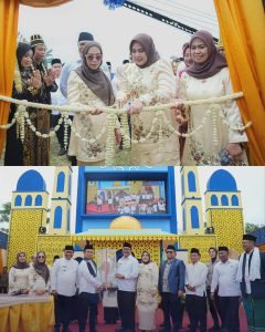 Pembukaan MTQ ke-59 Deli Serdang oleh Bupati dan jajaran pemerintah daerah di arena utama acara